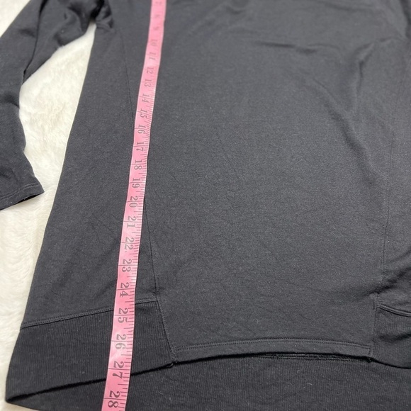Athleta black soft long sleeve top blouse womens size small - Picture 8 of 9